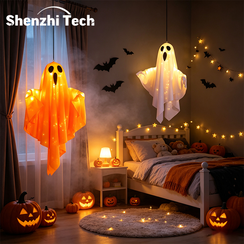 Decor Lighting Lamps - Cadılar Bayramı Temalı, Işıklı Asma Hayalet