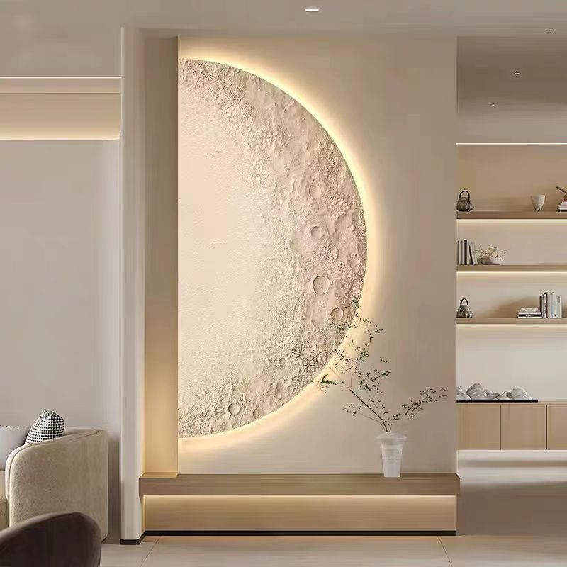 Lighting Decoration Ideas - Uzaktan Kumandalı Kısılabilir Duvar Resmi Lambası