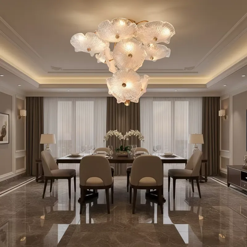 Decor Timeless Lighting - Modern Lüks El Yapımı Bakır Lamba,