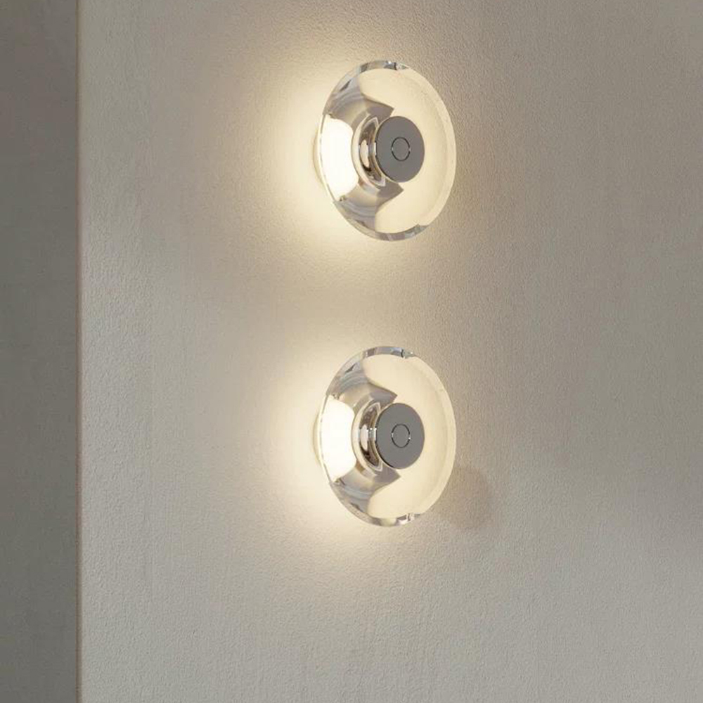 Decor Lighting Cy - Modern Kristal Duvar Lambası, Yatak Odası,