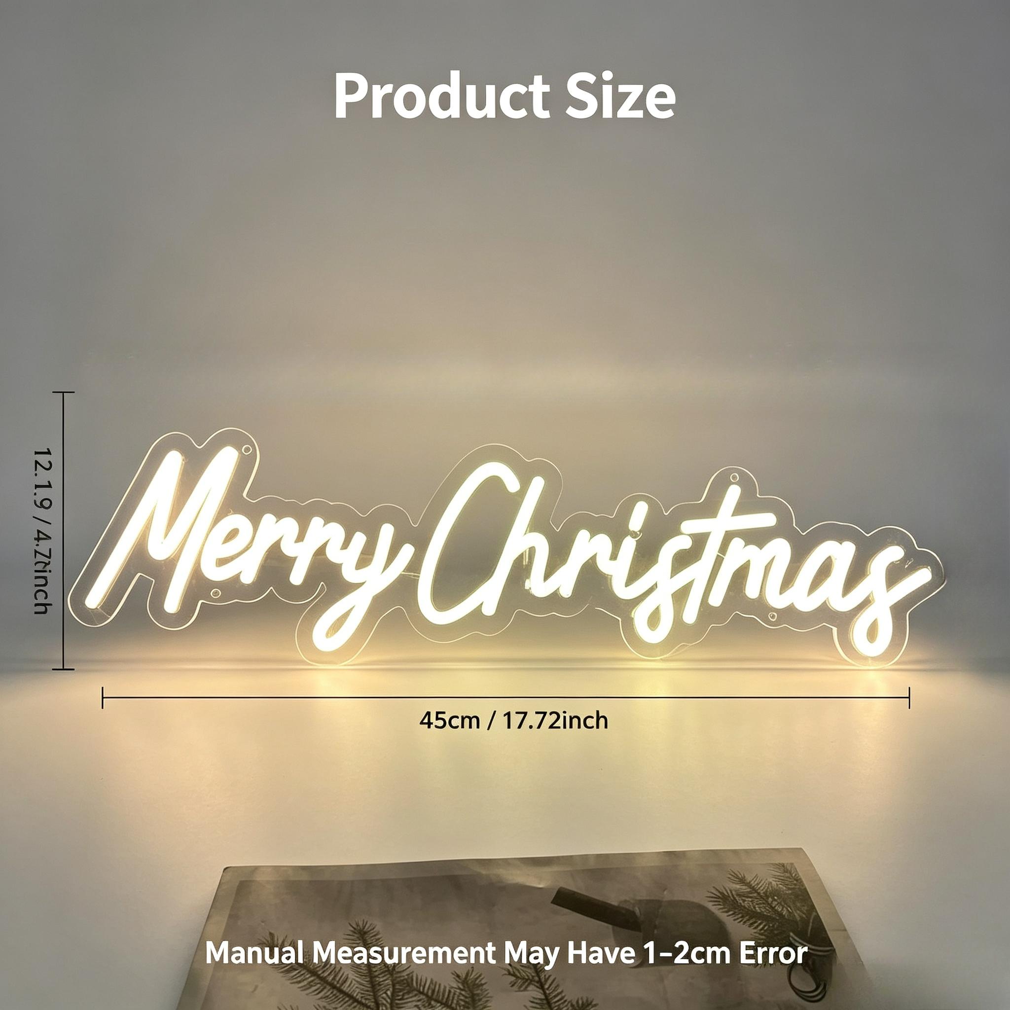 Noel Kutlu Olsun Neon Tabelası - Lighting Christmas Decor incelemesi ve fiyatı