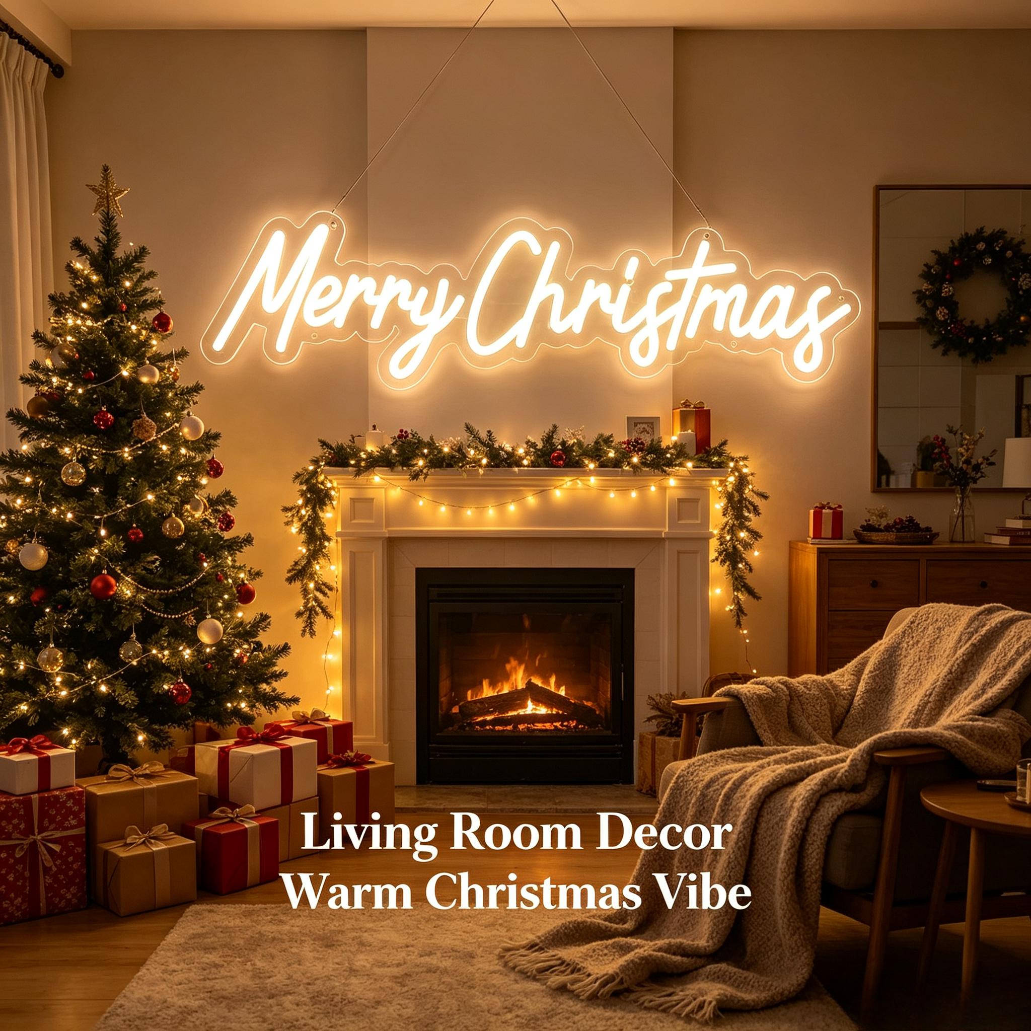 Noel Kutlu Olsun Neon Tabelası - Lighting Christmas Decor incelemesi ve fiyatı