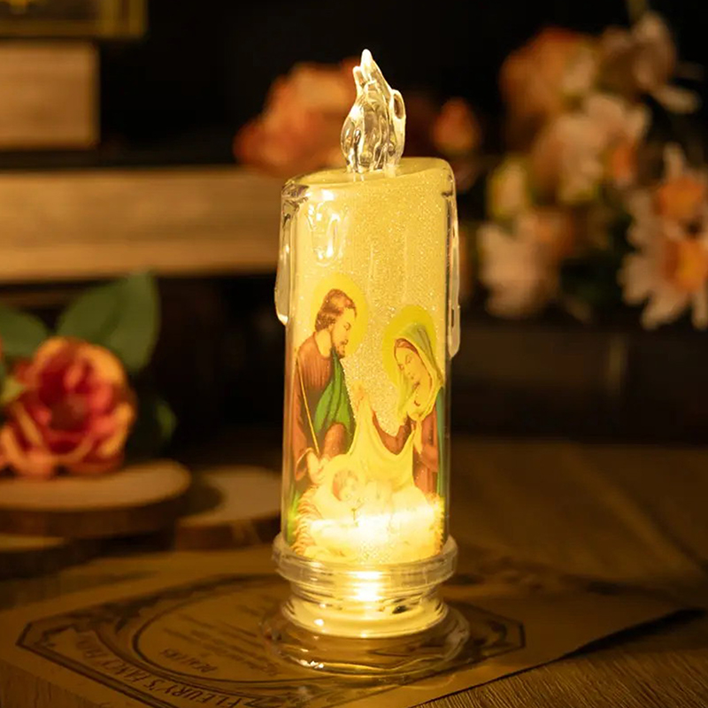 İsa Meryem Mesih LED Mum Lamba - Lighting Decoration Ideas incelemesi ve fiyatı