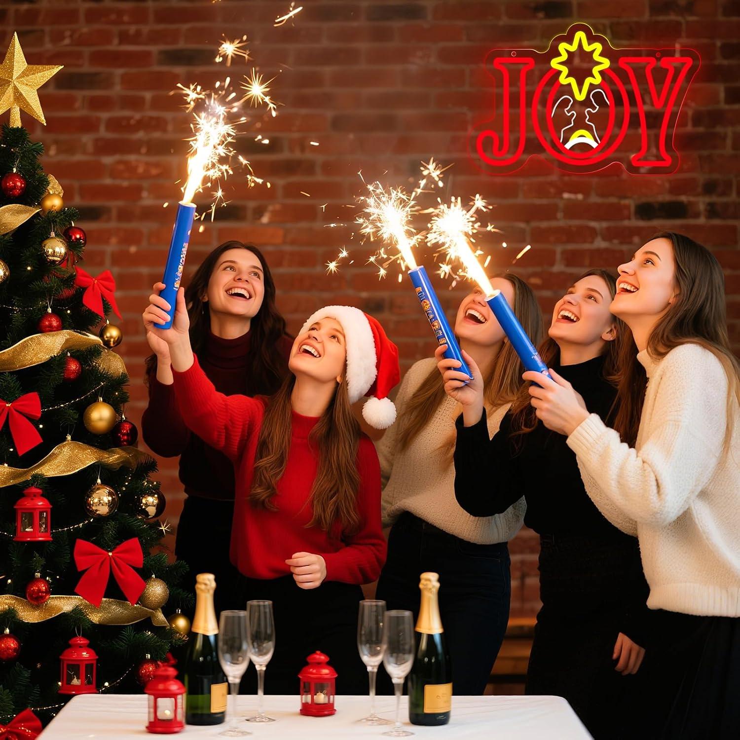 Joy Noel Sahnesi Neon Tabelası - Lighting Christmas Decor incelemesi ve fiyatı