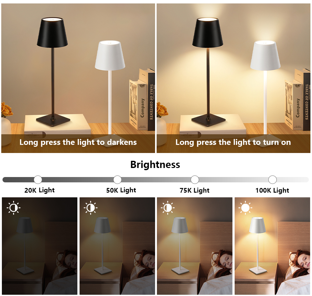 LED şarj edilebilir masa lamba - Up Lighting Decor incelemesi ve fiyatı
